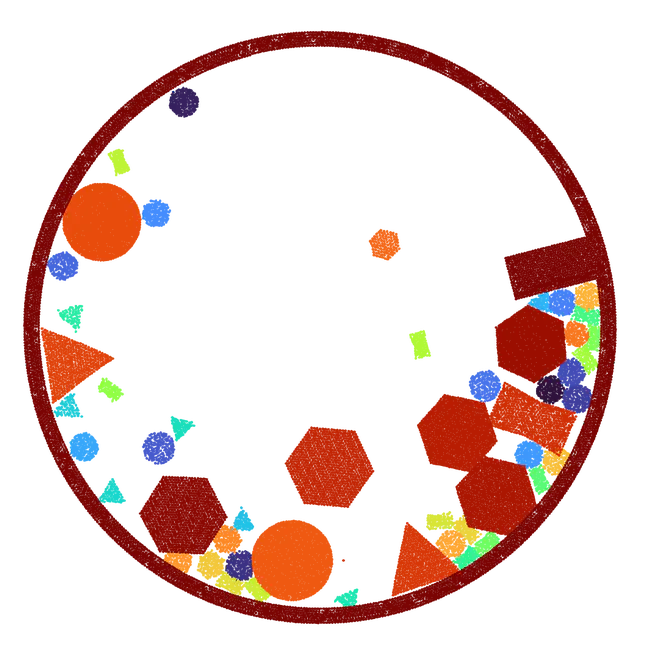 Conference talk: Application of peridynamics to granular media